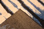 Back Of Bold Abstract Retro Design Modern Area Rug 11623 by Nazmiyal Antique Rugs