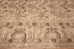 Border Of Large Chic Modern Contemporary Decorative Area Rug 11807 by Nazmiyal Antique Rugs