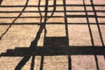 Close Up Large Primitive Motifs Modern Contemporary Rug 11825 by Nazmiyal Antique Rugs