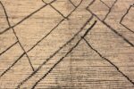 Close Up Of Large Trendy Tribal Design Modern Decorative Area Rug 11809 by Nazmiyal Antique Rugs
