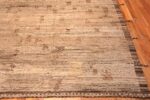 Corner Of Large Earthy Tones Trendy Modern Area Rug 11783 by Nazmiyal Antique Rugs
