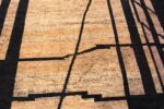 Detail Of Large Primitive Motifs Modern Contemporary Rug 11825 by Nazmiyal Antique Rugs