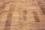 Details Of Large Earthy Tones Trendy Modern Area Rug 11783 by Nazmiyal Antique Rugs