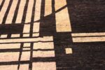 Details Of Large Primitive Motifs Modern Contemporary Rug 11825 by Nazmiyal Antique Rugs