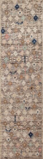 Eclectic Tribal Geometric Modern Hallway Runner Rug 11133 by Nazmiyal Antique Rugs