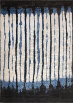 Large Abstract Design Vibrant Bold Contemporary Area Rug 11842 by Nazmiyal Antique Rugs
