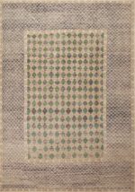 Mid-Century Modern Inspired Design Contemporary Area Rug 11552 by Nazmiyal Antique Rugs