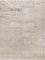 Soft Colors Geometric Lozenge Design Modern Area Rug 11646 by Nazmiyal Antique Rugs