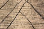 Texture Of Large Trendy Tribal Design Modern Decorative Area Rug 11809 by Nazmiyal Antique Rugs
