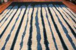 Top Of Large Abstract Design Vibrant Bold Contemporary Area Rug 11842 by Nazmiyal Antique Rugs