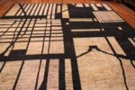 Top Of Large Primitive Motifs Modern Contemporary Rug 11825 by Nazmiyal Antique Rugs