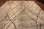 Top Of Large Trendy Tribal Design Modern Decorative Area Rug 11809 by Nazmiyal Antique Rugs