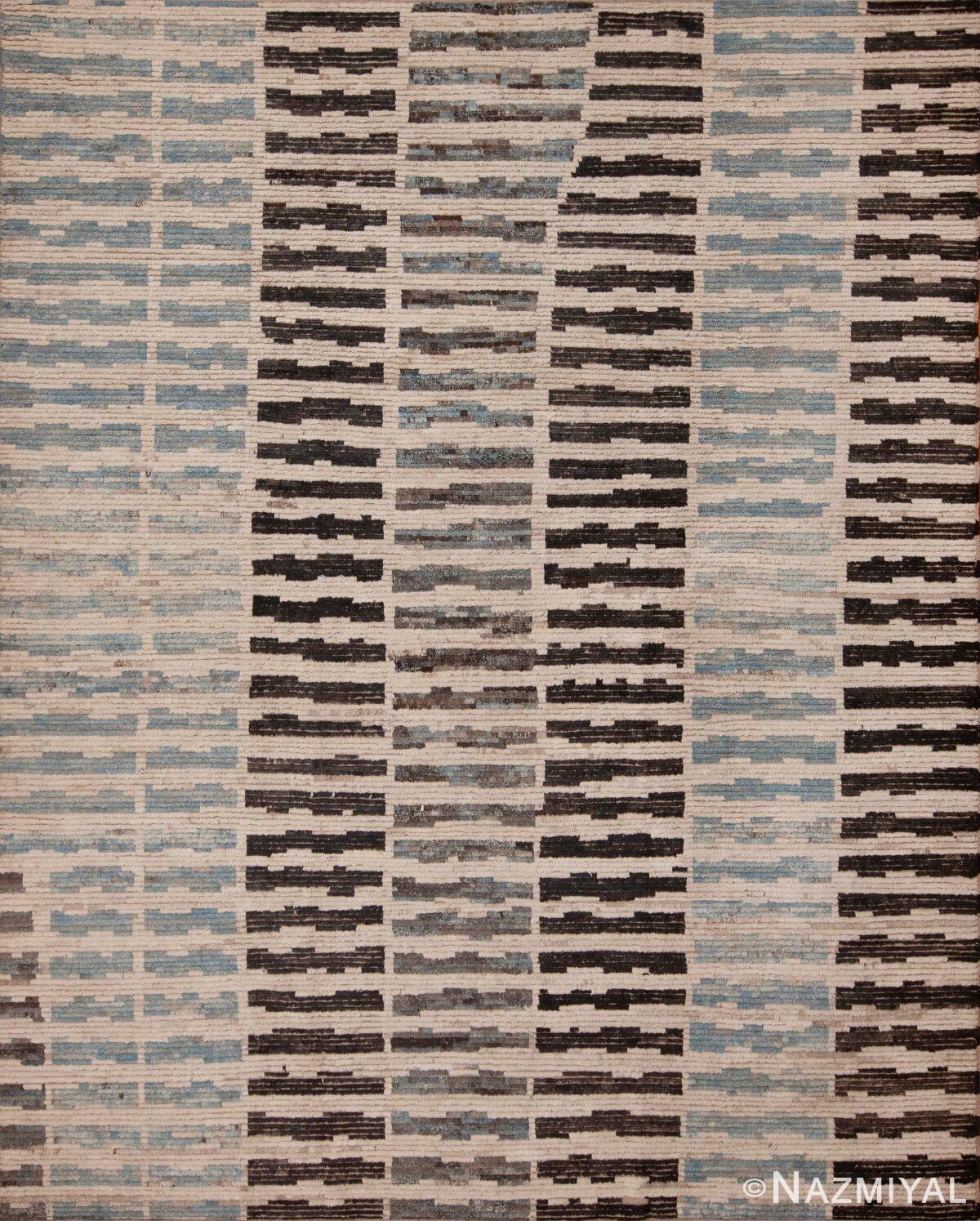 Contemporary Primitive Tribal Geometric Design Modern Area Rug 11467 by Nazmiyal Antique Rugs