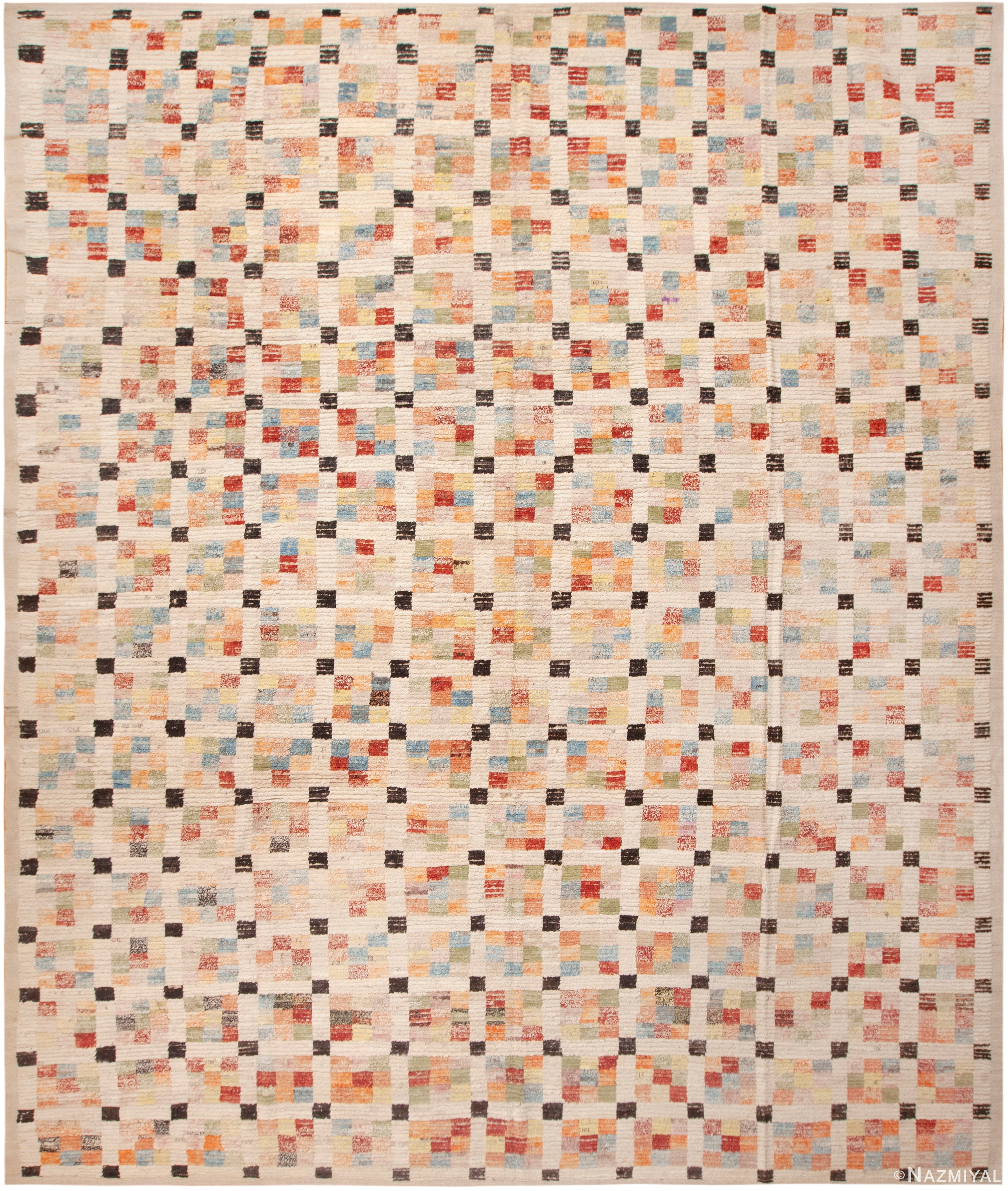 4 Tile Rug Large Colorful Geometric Modern Area Rug 11728 Nazmiyal Rugs