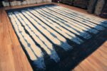 Whole View Of Large Abstract Design Vibrant Bold Contemporary Area Rug 11842 by Nazmiyal Antique Rugs