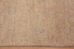 Border Of Abstract Tribal Design Modern Long And Narrow Hallway Runner Rug 11021 by Nazmiyal Antique Rugs