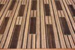 Border Of Contemporary Brown Color Allover Geometric Design Modern Flatweave Kilim Area Rug 11702 by Nazmiyal Antique Rugs