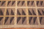 Border Of Geometric Modern Swedish Style Kilim Rug 72504 by Nazmiyal Antique Rugs