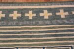 Border Of Mid-Century Modern Geometric Swedish Scandinavian Design Contemporary Flatweave Kilim Rug 72544 by Nazmiyal Antique Rugs