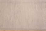 Border Of Solid Abstract Light Cream Color Modern Contemporary Area Rug 11441 by Nazmiyal Antique Rugs