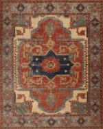 Rustic Contemporary Tribal Persian Bakshaish Design Modern Area Rug 11365 Nazmiyal Antique Rugs