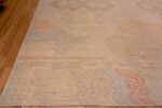 Corner Of Rustic Warm Tone Tribal Geometric Design Modern Contemporary Area Rug 11874 by Nazmiyal Antique Rugs