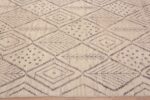 Corner Of Tribal Moroccan Berber Beni Ourain Design Modern Area Rug 11580 by Nazmiyal Antique Rugs