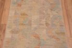 Details Of Rustic Tribal Chevron Design Modern Long And Narrow Hallway Runner Rug 11028 by Nazmiyal Antique Rugs