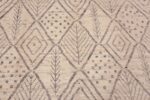 Details Of Tribal Moroccan Berber Beni Ourain Design Modern Area Rug 11580 by Nazmiyal Antique Rugs