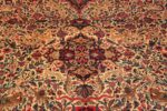 Flowers Of Fine Floral Animal Design Antique Oversized Persian Tabriz Rug 72518 by Nazmiyal Antique Rugs