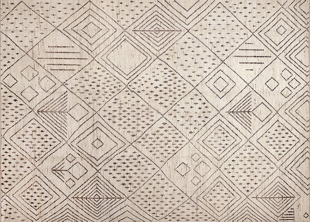 Geometric Modern Area Rug #11761 Geometric Modern Area Rug #11761 by Nazmiyal Antique Rugs