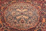 Medallion Of Fine Floral Animal Design Antique Oversized Persian Tabriz Rug 72518 by Nazmiyal Antique Rugs