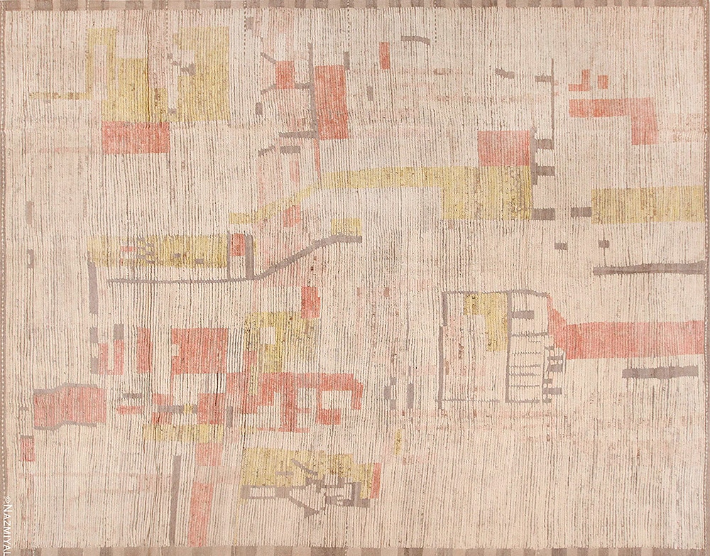 Minimalist Large Size Modern Area Rug Minimalist Large Size Modern Area Rug #11713 by Nazmiyal Antique Rugs