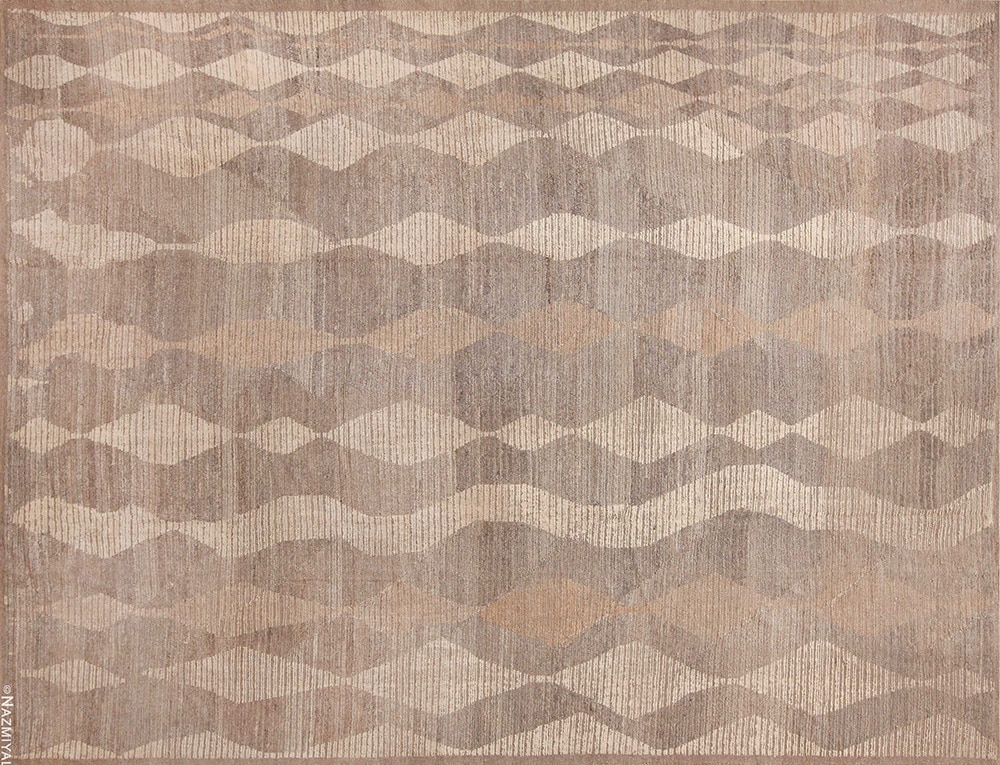 Modern Brown Tones Area Rug #11645 Modern Brown Tones Area Rug #11645 by Nazmiyal Antique Rugs