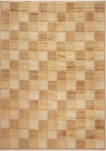 Modern High And Low Pile Contemporary Swedish Design Warm Tones Rug 72665 by Nazmiyal Antique Rugs