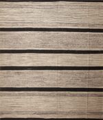 Modern Neutral Color Abstract Geometric Design Flatwoven Kilim Area Rug #11737