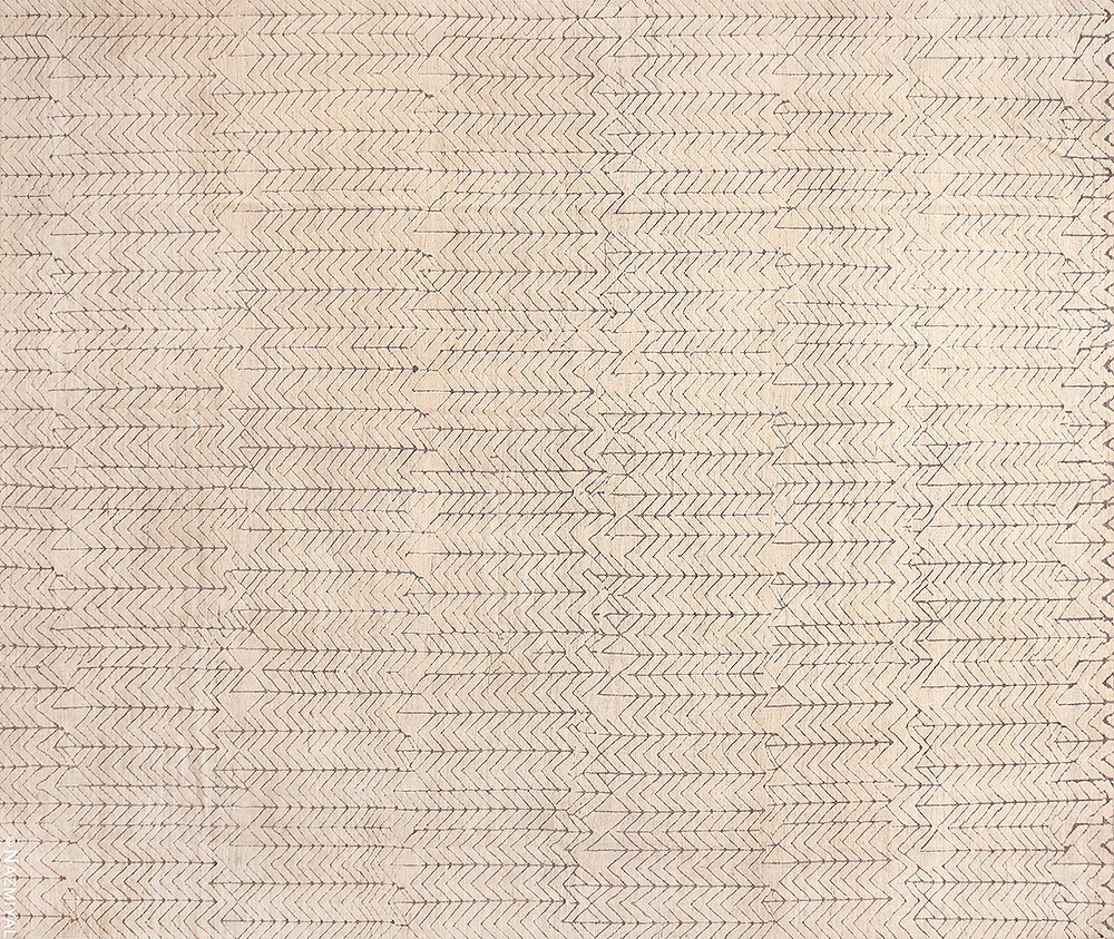 Modern Transitional Area Rug #11770 Modern Transitional Area Rug #11770 by Nazmiyal Antique Rugs