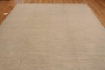 Top Of Classy Decorative Neutral Color Contemporary Area Rug 11647 by Nazmiyal Antique Rugs