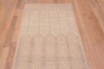 Top Of Long And Narrow Modern Tribal Geometric Design Runner Rug 11018 by Nazmiyal Antique Rugs