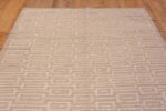 Top Of Modern Geometric High Low Wool Pile Contemporary Handmade Area Rug 11272 by Nazmiyal Antique Rugs