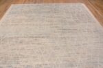 Top Of Tribal Light Blue Moroccan Berber Beni Ourain Pattern Modern Area Rug 11639 by Nazmiyal Antique Rugs