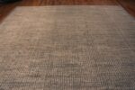 Top Of Wool Pile Handmade Square Size Neutral Color Modern Contemporary Area Rug 11876 by Nazmiyal Antique Rugs