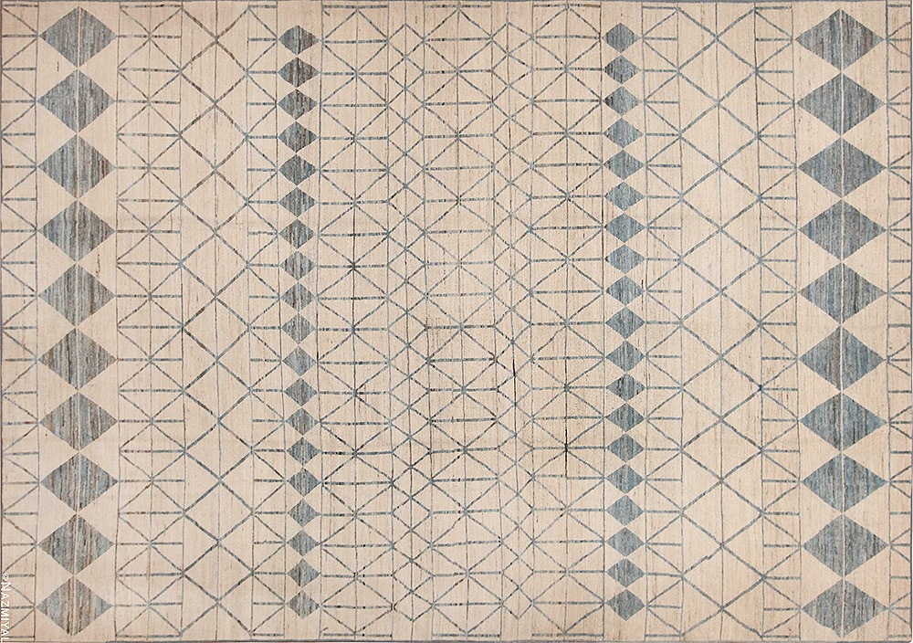 Transitional Modern Area Rug #11604 Transitional Modern Area Rug #11604 by Nazmiyal Antique Rugs