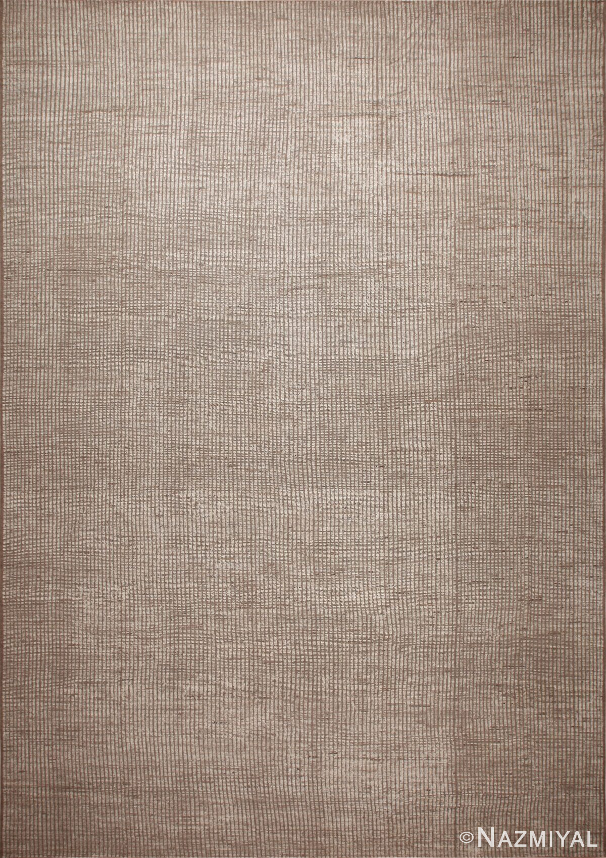 Highly Decorative Oversized Modern Contemporary Neutral Color Minimalist Abstract Area Rug 11849 by Nazmiyal Antique Rugs
