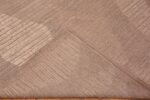 Weave Of Chic and Stylish Modern Brown Tones Area Rug 11645 by Nazmiyal Antique Rugs
