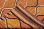Weave Of Contemporary Scandinavian Mid-Century Modern Swedish Design Flatweave Kilim Rug 72542 by Nazmiyal Antique Rugs