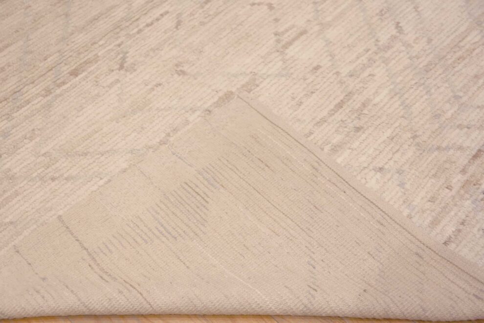 Light Berber Moroccan Beni Ourain Design Modern Rug 11584