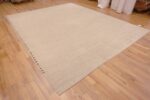Whole View Of Aesthetic Decorative Cream Contemporary Area Rug 11650 by Nazmiyal Antique Rugs
