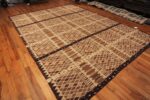 Whole View Of Flatwoven Geometric Scandinavian Mid-Century Modern Swedish Design Kilim Rug 72540 by Nazmiyal Antique Rugs