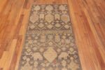 Whole View Of Primitive Tribal Geometric Design Earthy Modern Hallway Runner Rug 11023 by Nazmiyal Antique Rugs